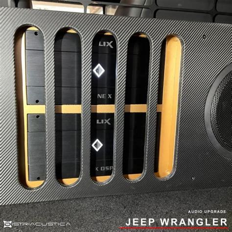 Jeep Wrangler Focal Helix By EquipolarCar Car Audio HiFi Upgrade 1din