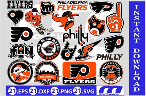 NHL Philadelphia Flyers, Philadelphia Flyers SVG Vector, Philadelphia Flyers Clipart, Philade ...