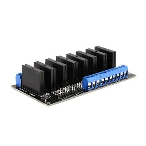 8 Channel 12V Relay Module Solid State High Level SSR DC Control 250V