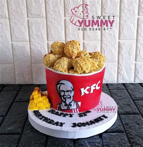 Kfc - Decorated Cake by MennaSalah - CakesDecor