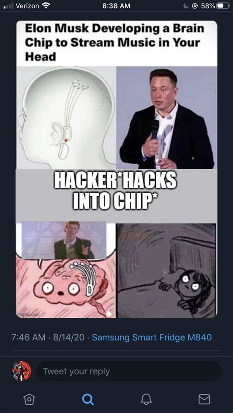 Brain Chip Rickrolling 🎶 🎵 : r/DarkFuturology