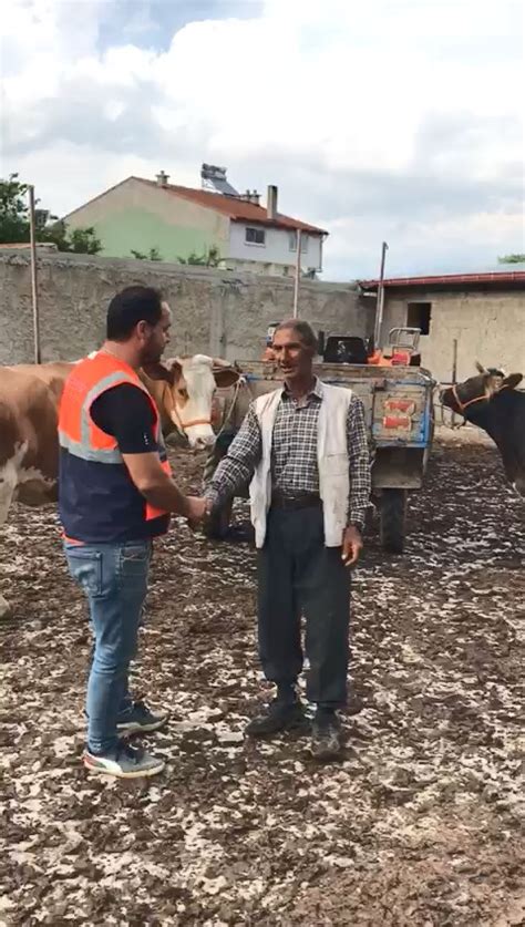 Tüm Hayvanlarını Kaybeden Afyonlu Besiciye Gölcükten Yardım Eli