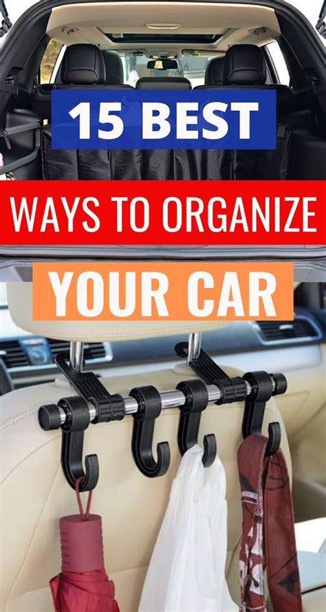 Brilliant Diy Car Organization Ideas That Prevent Clutter And Mess