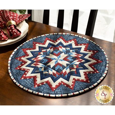 Point Of View Folded Star Table Topper Kit Stars Stripes Stars