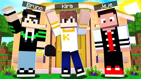 Fui Morar Com O Bruninho E O Jeje No Minecraft Youtube