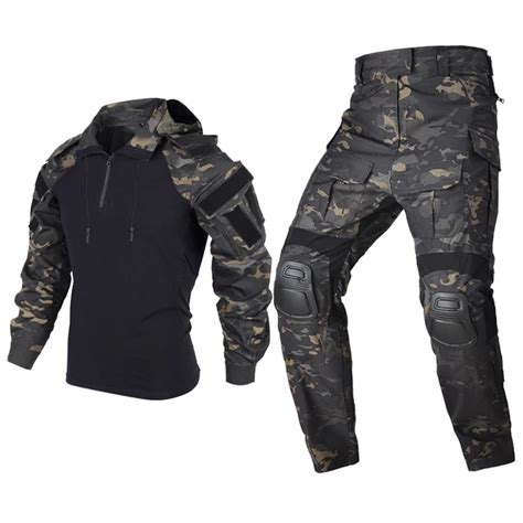 Ropa De Trabajo HAN WILD Airsoft Paintball Uniforme Militar Camisas