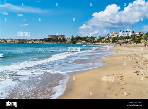 Coral Bay beach near Paphos, Pafos, Cyprus Stock Photo - Alamy