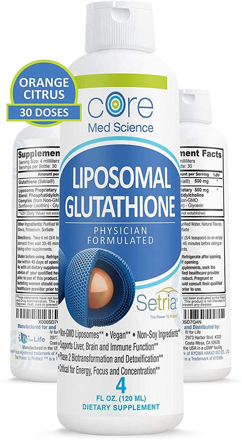 A Complete Guide To Liposomal Glutathione The Top Supplements