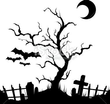 vector silhouette graveyard.Download includes EPS 8 and CS3 files ...