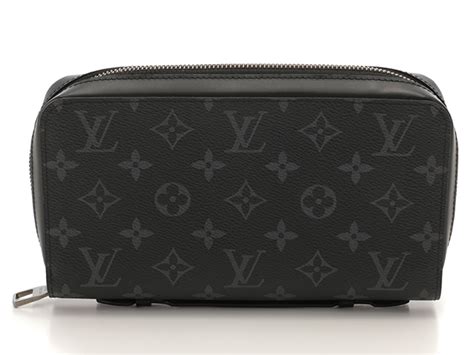 Louis Vuitton ルイ・ヴィトン ジッピーxl M61698 モノグラム・エクリプス ラウンドファスナー長財布 【472】jh の