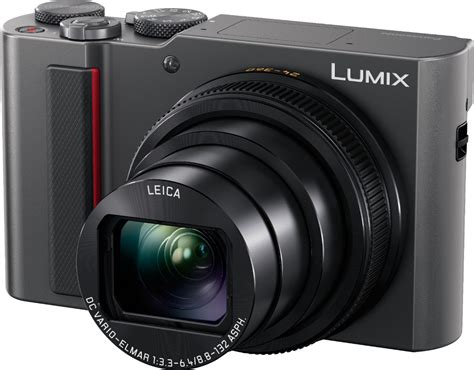 Best Buy Panasonic Lumix Dc Zs Megapixel Digital Camera Silver