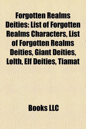 Forgotten Realms deities: List of Forgotten Realms characters, List of ...