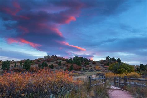 The Fall Meadow Photograph By Tim Reaves