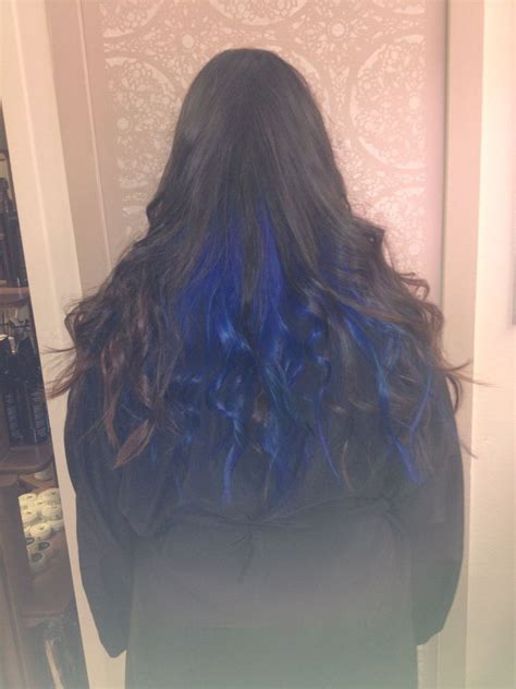 Hair color blue electric | Capelli
