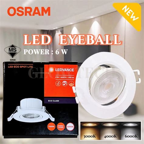 New Edition Osram Ledvance Led Spotlight W Sirim Led Eyeball