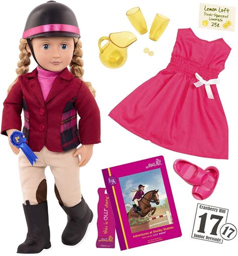 Our Generation Deluxe Doll Lily Anna Top Toys