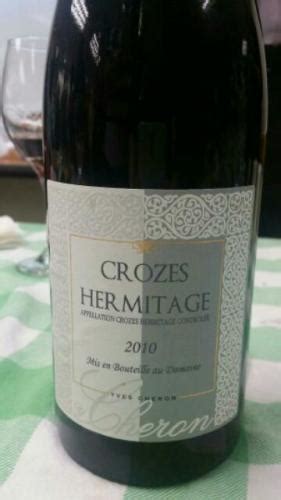 Yves Cheron Crozes Hermitage Vivino Us