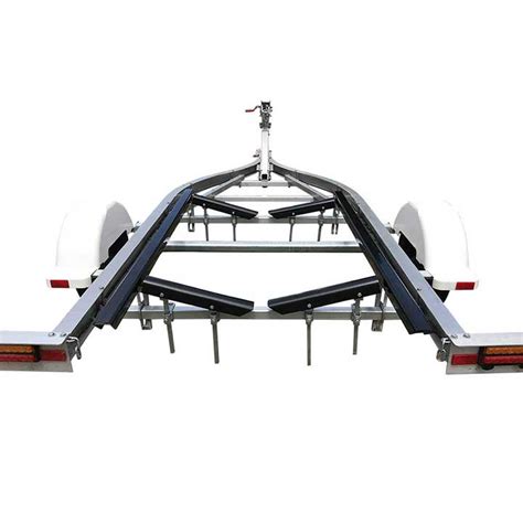 boat-trailer-black-bunks-straight-rear | Ultra High LLC