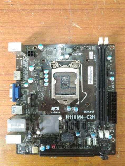 Ecs h110m4 c2h mini DTX micro ATX LGA1151V1 Elitegroup ECS б у в