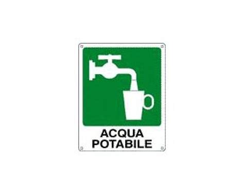 Cartello Acqua Potabile