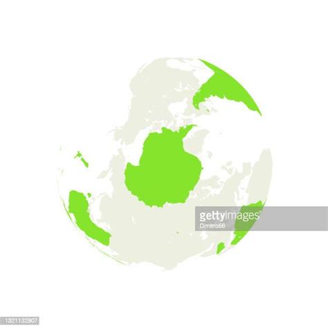 Southern Hemisphere Map High Res Illustrations - Getty Images