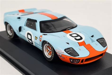 Atlas 1 43 Ford Gt40 9 Winner Le Mans 1968 Gulf Diecast Scale Model