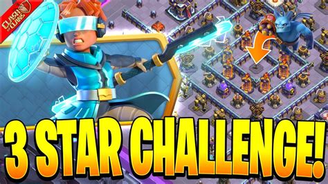 How To 3 Star Clashiversary Challenge 4 In Clash Of Clans Future Champion Youtube