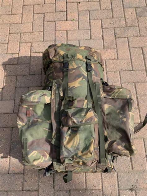 British Army Plce Dpm Irr Bergan Bergen L Rucksack Short Back