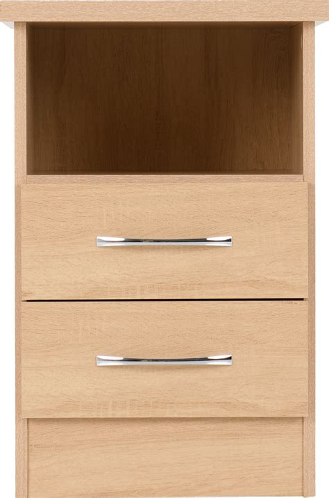 Nevada Drawer Bedside Sonoma Oak Effect Wholesale