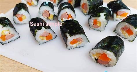 Resep Sushi Telur Enak Dan Sederhana Cookpad