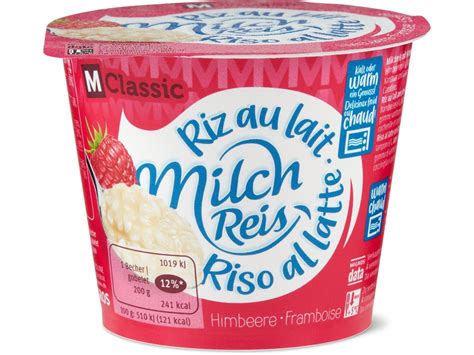 Kaufen M Classic Milchreis Himbeeren Migros