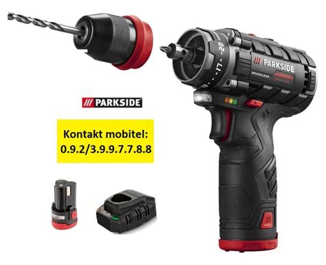 Parkside Performance Aku V Busilica Pbspa C Nm Novo