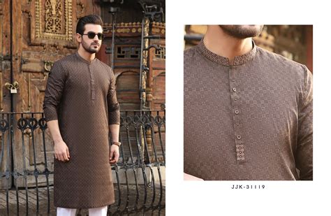 Latest J Eid Kurta Shalwar Kameez Designs Waistcoat Collection