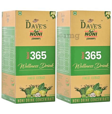 The Dave S Noni Wellness Drink Ml Each Buy Combo Pack Of