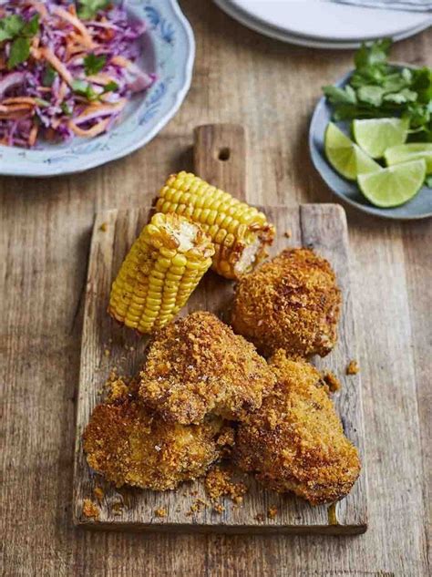 Air Fryer Bbq Chicken Thighs Jamie Oliver Recipes