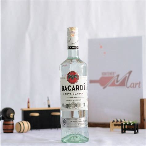 BACARDI SUPERIOR LIGHT RUM – Kontenermart