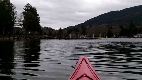 Nice View While Kayaking Lake Samish Youtube