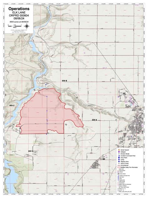 Elk Fire Map - Kiley Merlina