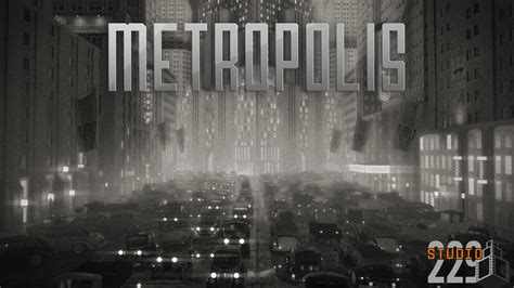 Metropolis Logo Sequence Blendernation