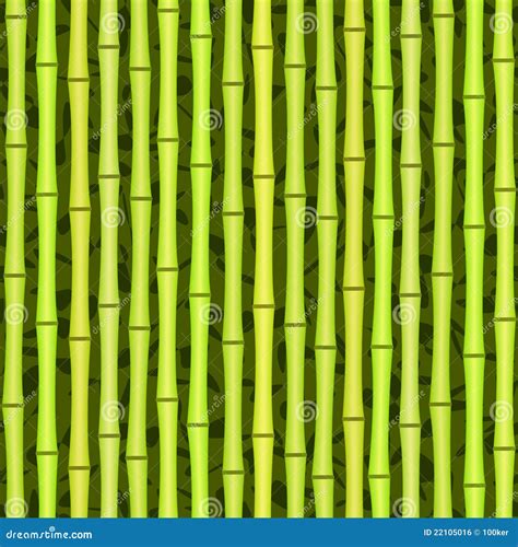 Green Bamboo Seamless Texture Vector Illustration | CartoonDealer.com #56936686