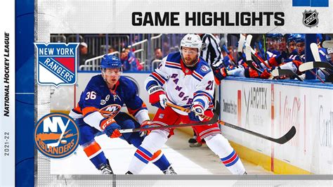 Rangers @ Islanders 4/21 | NHL Highlights 2022 - Win Big Sports