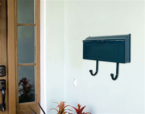 Aluminum Nash Horizontal Wall Mount Mailbox