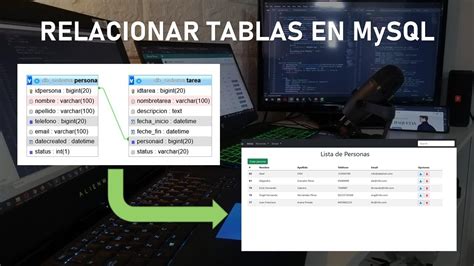 Relacionar Tablas En Mysql Clase Youtube