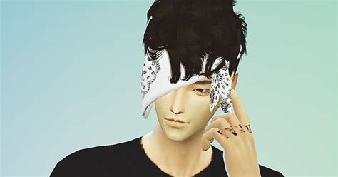 Head Scarf Acc Unisex 머리 스카프 장식 남녀 악세사리 Sims4 Marigold