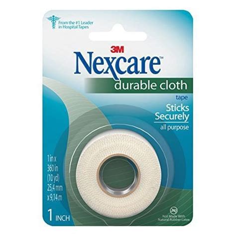 M Nexcare Durapore Cloth Tape Inch X Yrd Vitality Medical