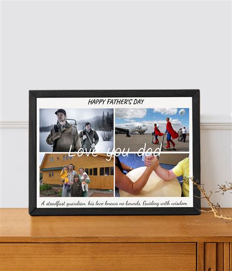 Personalized Champion of Love Collage Frame | Heartfelt Gift Idea