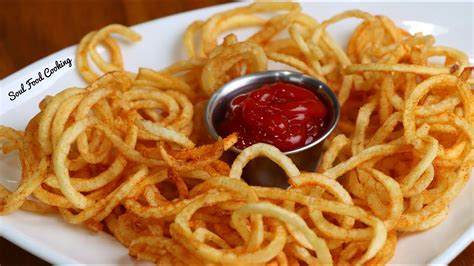 How To Make Curly Fries Seasoned Curly Fries Recipe Happily Natural