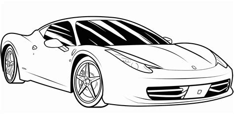 Ferrari Logo Coloring Pages