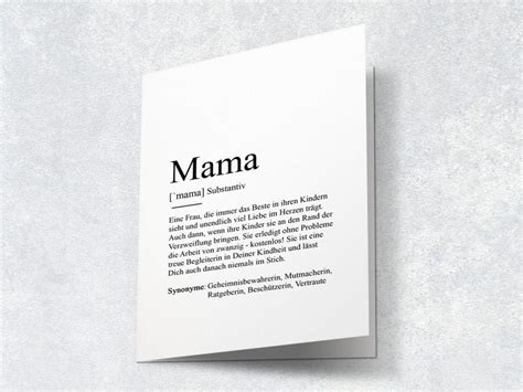 Definition Mama Gru Karte Gro Handel B B Concept Store H Ndler