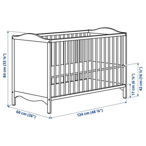 Smag Ra Beyaz X Cm Bebek Karyolas Ikea